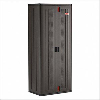 Picture of COMMERCIAL STORAGE CABINET- DARK GRAY- 72 IN H X 30 IN W X 20 1/4 IN D- UNASSEMBLED