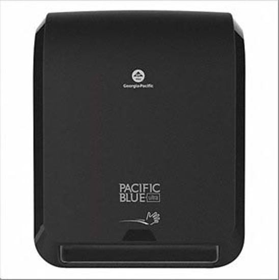 Picture of PAPER TOWEL DISPENSER- PACIFIC BLUE ULTRA(TM)- BLACK- (1) ROLL W/STUB ROLL- AUTOMATIC