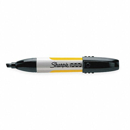 Picture of PERMANENT BLACK CHISEL MARKER