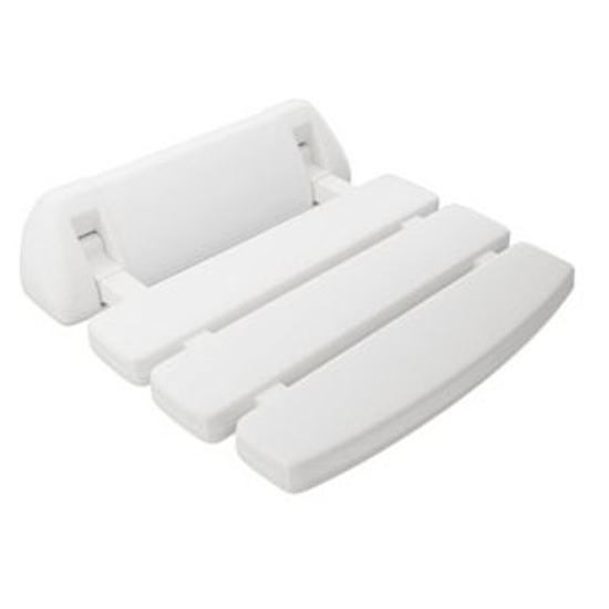 Picture of WALL MOUNTED SHOWER SEAT WHITE