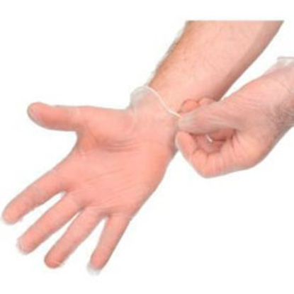 Picture of INDUSTRIAL POWDER-FREE VINYL GLOVES L 100PK