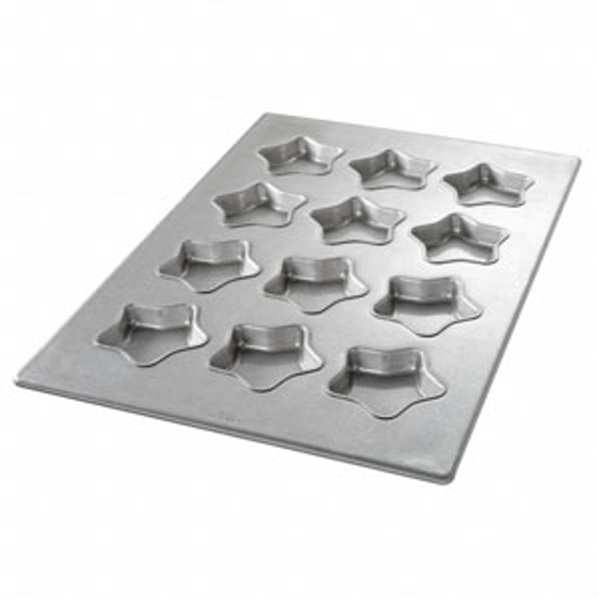 Picture of MINI STAR MUFFIN PAN- 12 MOULDS