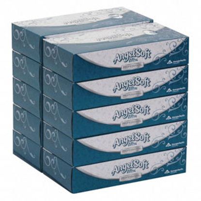 Picture of FACIAL TISSUE- ANGEL SOFT ULTRA PROFESSIONAL SERIES(R)- FLAT- 2 PLY- NUMBER OF SHEETS 125