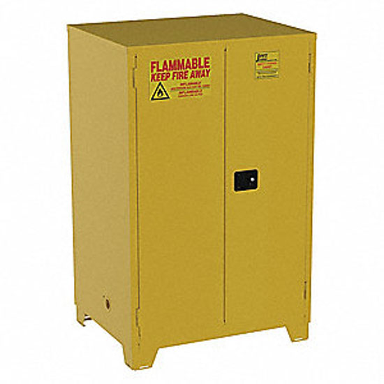 Picture of 90 GAL FLAMMABLE CABINET- SELF-CLOSING SAFETY CABINET DOOR TYPE- 70 IN HEIGHT- 43 IN WIDTH