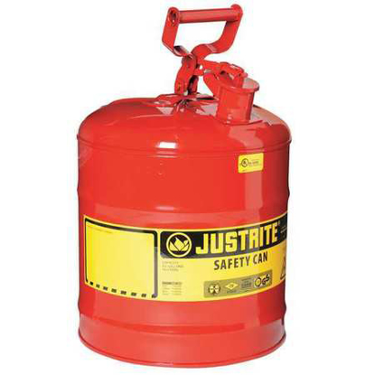 Picture of 5 GAL. RED STEEL TYPE I SAFETY CAN FOR FLAMMABLES
