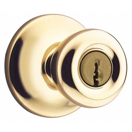 Picture of KNOB LOCK SET POLISHED BRASS