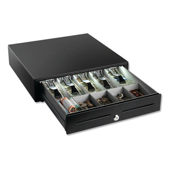 Picture of HIGH-SECURITY CASH DRAWER- 4.25INX16-3/8INX16-1/8IN- PLASTIC/STEEL- BLACK