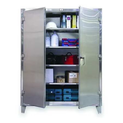 Picture of STAINLESS STEEL 12GA. 78INX48INX24IN CABINET