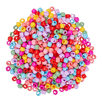 Picture of 500 PACK MINI RAINBOW HAIR CLIPS
