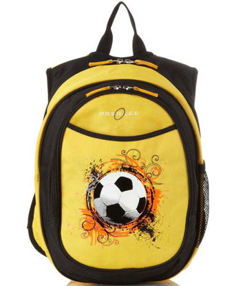 Picture of PRESCHOOL BACKPACK FOR TODDLERS AND KIDS | YELLOW SOCCER