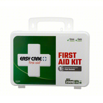Picture of FIRST AID KIT- KIT- PLASTIC- INDUSTRIAL- 25 PEOPLE SERVED PER KIT