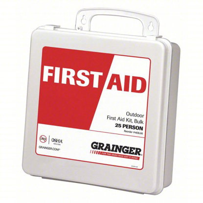 Picture of FIRST AID KIT-WHITE-10IN H X 3IN W X 10IN D