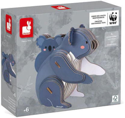Picture of JANOD-WWF PUZZLE 3D KOALA