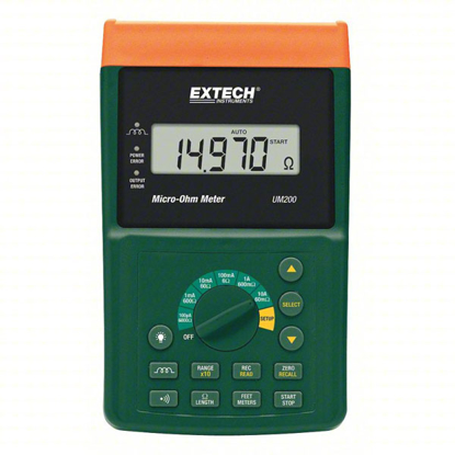 Picture of EXTECH MICRO OHMMETER- 6 KILOOHM MAX INSULATION RESIST- 60 MICROOHM MIN INSULATION RESIST- 5 DIGITS