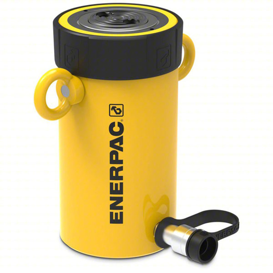 Picture of ENERPAC HYDRAULIC RAM- SINGLE ACTING- 100 TON NOMINAL CAPACITY- 10 IN NOMINAL STROKE LG- STEEL- RC