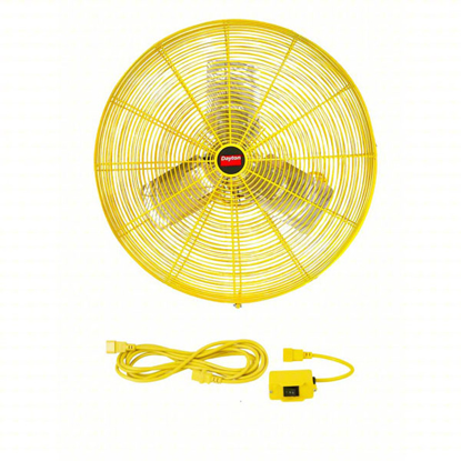 Picture of DAYTON HIGH-VISIBILITY INDUSTRIAL FAN- HIGH-VISIBILITY INDUSTRIAL FAN- 24 IN BLADE DIA- 2 SPEEDS