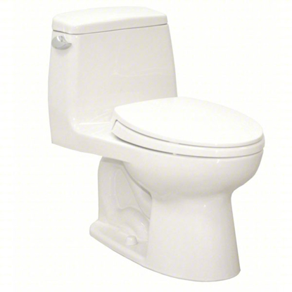 Picture of TANK TOILET- TOTO ECO ULTRAMAX(R)- 1.28 GALLONS PER FLUSH- ELONGATED BOWL- LEFT HAND TRIP LEVER