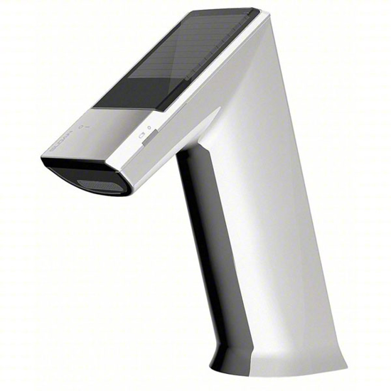 Picture of ANGLED STRAIGHT BATHROOM FAUCET- SLOAN- BASYS- CHROME FINISH- 1.5 GPM FLOW RATE- MOTION SENSOR