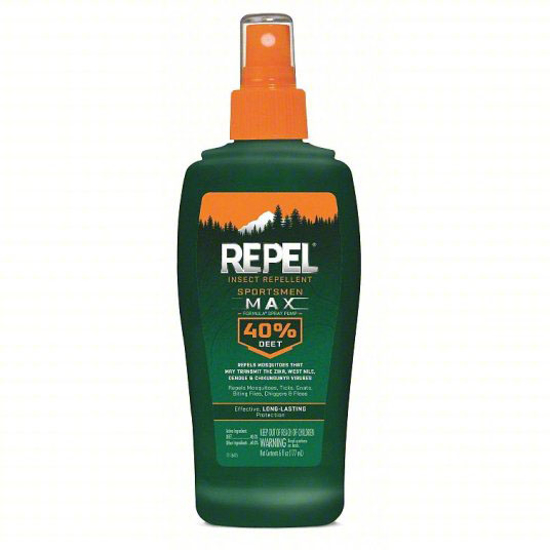 Picture of REPEL INSECT REPELLENT- LIQUID SPRAY- DEET- 40.00% DEET CONCENTRATION- OUTDOOR ONLY- 6 OZ