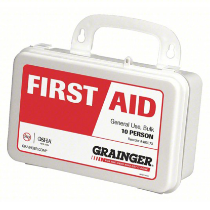 Picture of APPROVED VENDOR FIRST AID KIT- INDUSTRIAL- 10 PEOPLE SERVED PER KIT- ANSI STD NOT ANSI COMPLIANT