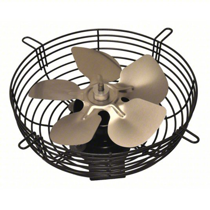 Picture of DAYTON GUARD-MOUNTED EXHAUST FAN- 10 IN BLADE- 1/25 HP- TOTALLY ENCLOSED AIR OVER- 615 CFM- 115V AC