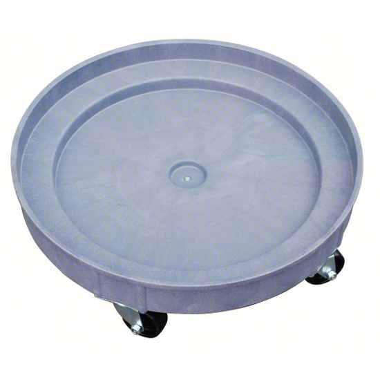 Picture of APPROVED VENDOR SOLID-DECK DRUM DOLLY- 900 LB LOAD CAPACITY- FOR 30 GAL TO 55 GAL CNTNR CAP- ROUND