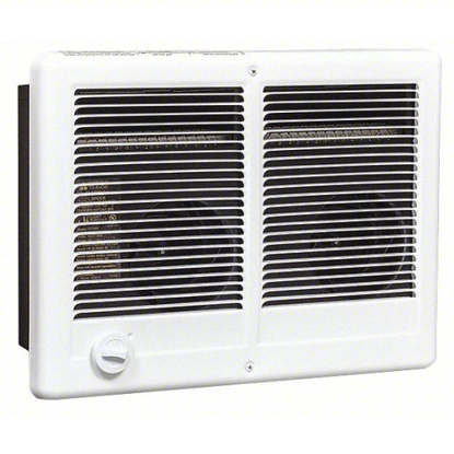 Picture of CADET RECESSED ELECTRIC WALL-MOUNT HEATER- 2-250W/3-000W- 240V AC- 1 PHASE- 240V AC- 1-PHASE- WHITE