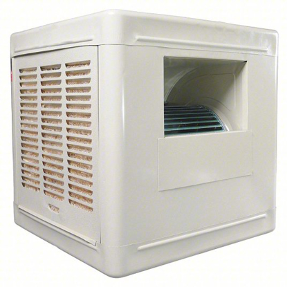 Picture of DAYTON DUCTED EVAPORATIVE COOLER- 1000 TO 1400 SQ FT- 4-800 CFM- 2 IN PAD THICK- 1/2 HP HP- SIDE