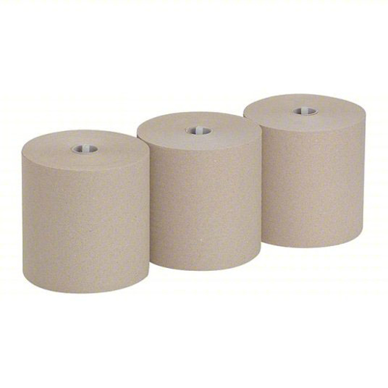 Picture of GEORGIA-PACIFIC PAPER TOWEL ROLL- BROWN- 7 7/8 IN ROLL WD- 1-150 FT ROLL LG- HARDWOUND- 3 PK