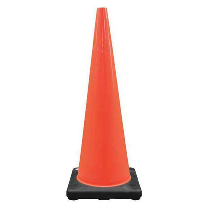 Picture of 36IN. HIGH RED/ORANGE CONE W/ BLACK BASE