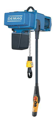 Picture of ELECTRIC CHAIN HOIST-  HOOK MOUNTED - NO TROLLEY-  BLUE