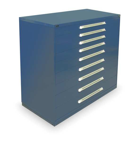 Picture of 9 DRAWER MODULAR STORAGE CABINET BLUE