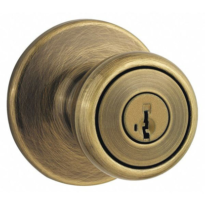 Picture of KNOB LOCK SET ANTIQUE BRASS