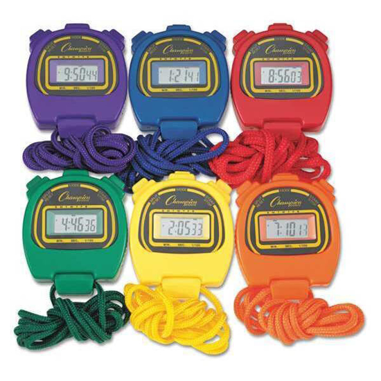 Picture of STOP WATCH 6PK MULTI-COLORED