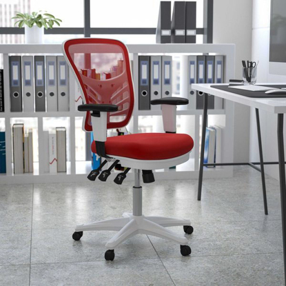 Picture of RED OFFICE CHAIR
