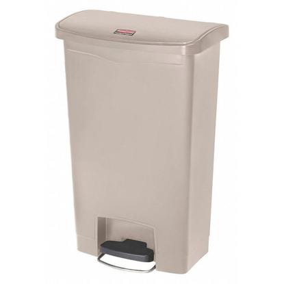 Picture of 13 GAL. STEP TRASHCAN BEIGE