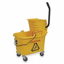 Picture of YELLOW PLASTIC MOP BUCKET AND WRINGER- 8 3/4 GAL