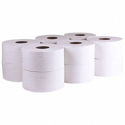 Picture of TOILET PAPER ROLL-CONTINUOUS-WHITE-PK12