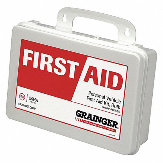 Picture of FIRST AID KIT- KIT- PLASTIC- VEHICLE- 1 PEOPLE SERVED PER KIT