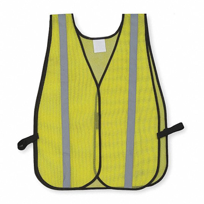 Picture of YELLOW/GREEN- SILVER- TRAFFIC VEST- UNIVERSAL