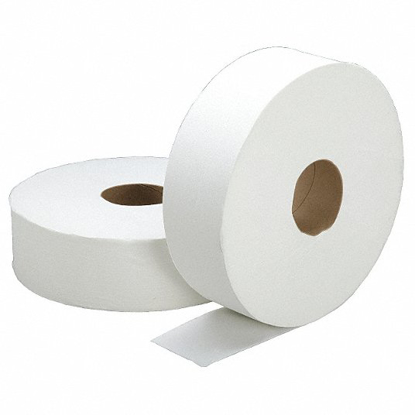 Picture of TOILET PAPER ROLL- SKILCRAFT- JUMBO CORE- 2 PLY- 3 3/8 IN CORE DIA.- PK 6