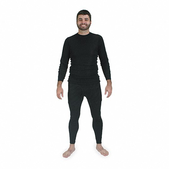 Picture of THERMAL PANTS- 100% POLYESTER- BLACK- S- 1 EA