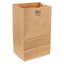 Picture of SELF OPENING STYLE (SOS) BAG- HANDLE TYPE NONE- KRAFT- WIDTH 8 1/4 IN- DEPTH 6 1/8 IN