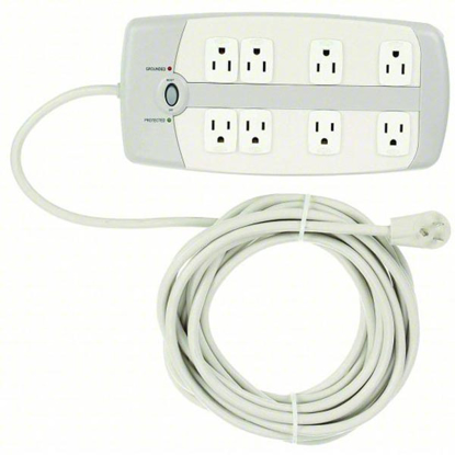Picture of Surge Protector Outlet Strip: 8 Outlets