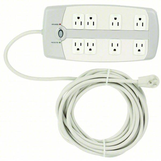 Picture of Surge Protector Outlet Strip: 8 Outlets