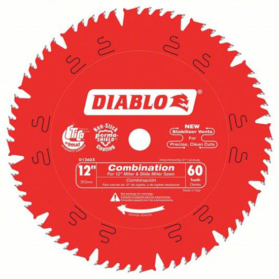 Picture of CIRCULAR SAW BLADE: 12 IN DIA., 60 TEETH