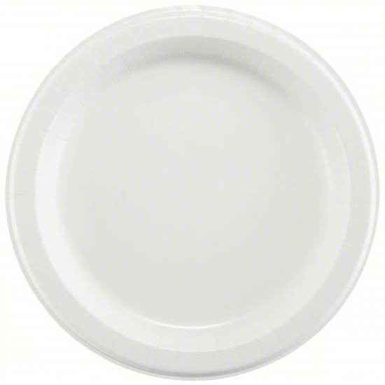 Picture of DIXIE PAPER PLATE, WHT, 500 PK