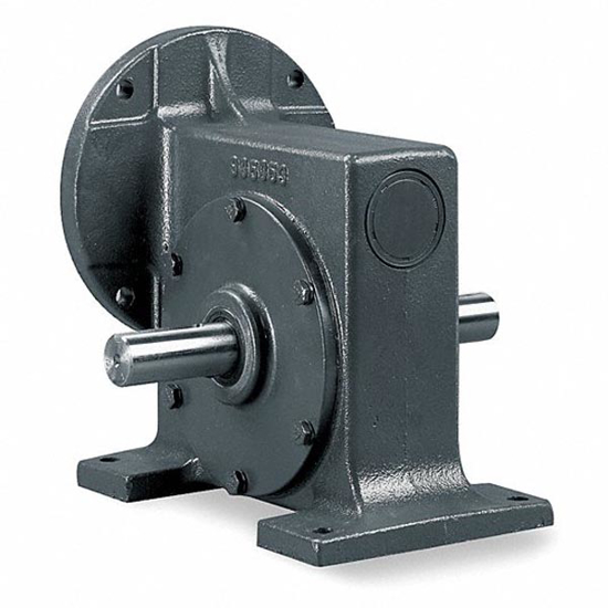 Picture of DAYTON SPEED REDUCER- 50-1- 35 RPM- 0.5 HP INPUT MAX- 498 IN-LB OUTPUT MAX- ROUND- 56C