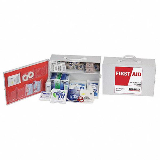 Picture of FIRST AID KIT- KIT- METAL- INDUSTRIAL- 100 PEOPLE SERVED PER KIT