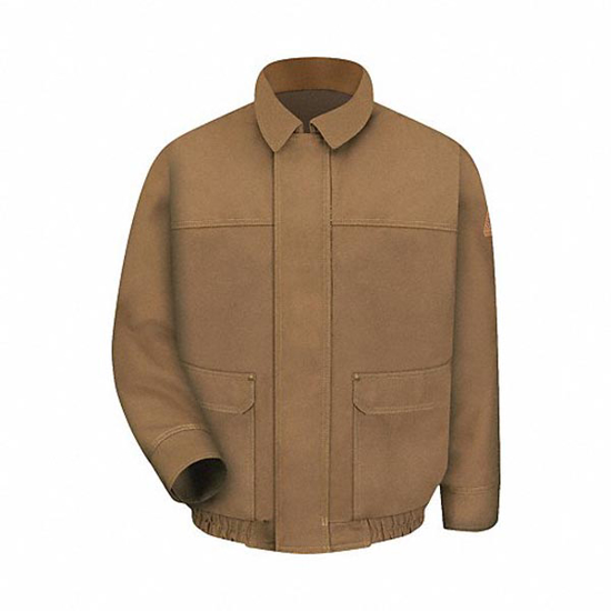 Picture of VF IMAGEWEAR FR JACKET- 4 PPE CAT- 44 CAL/SQ CM ATPV- MENFT S- L- REGULAR- COMFORTOUCH®- BROWN- ZIPPER